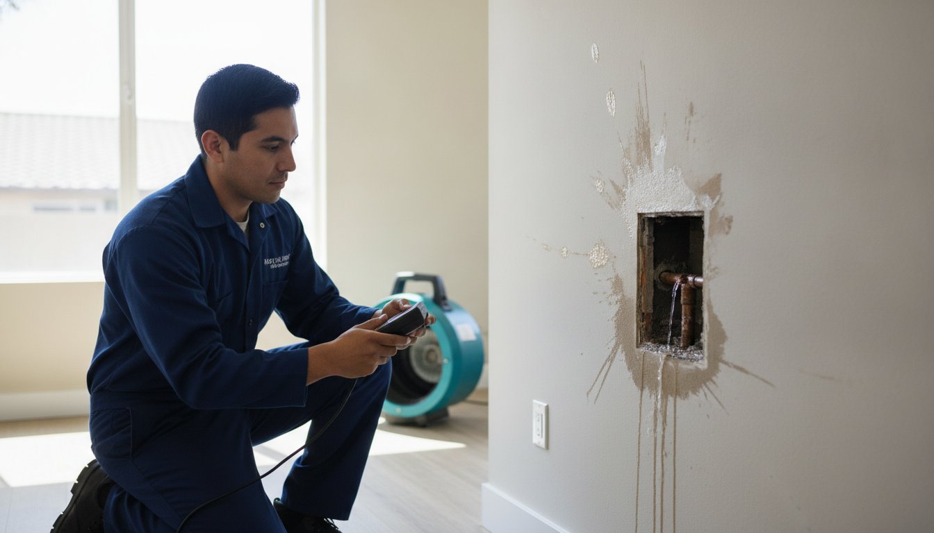 Water Damage from Broken Pipe in Wall: Long Beach Emergency Guide