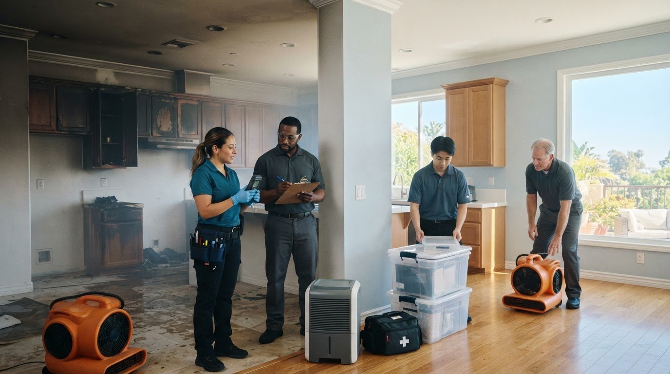 Restoring Fire-Damaged Property in Long Beach: A Step-by-Step Guide