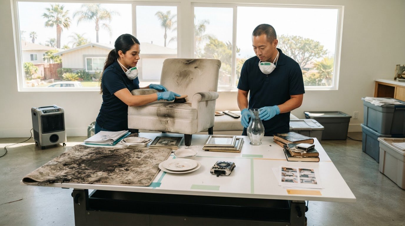Contents Cleaning After Smoke Damage: What to Save, Clean, or Replace