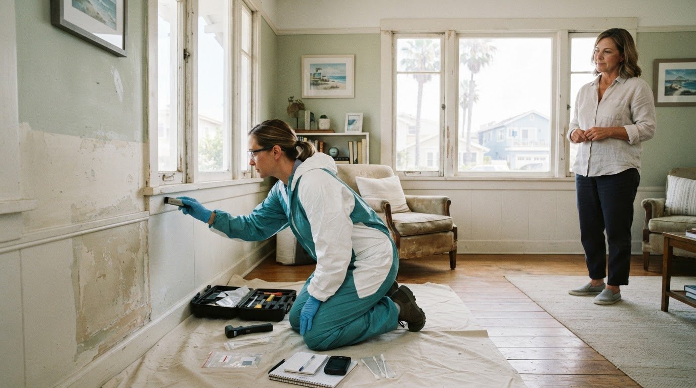 Lead Paint Testing for Old Homes in Seal Beach: What to Know